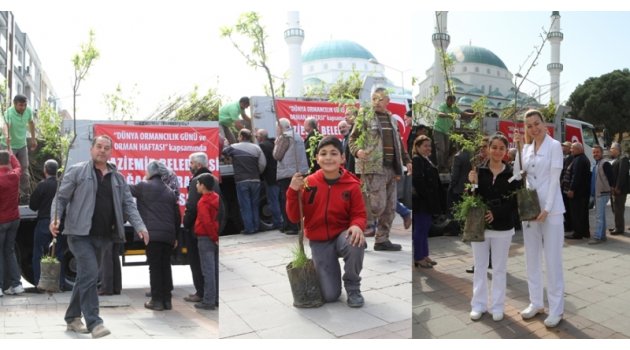 Gaziemir’de yeşil mutluluk