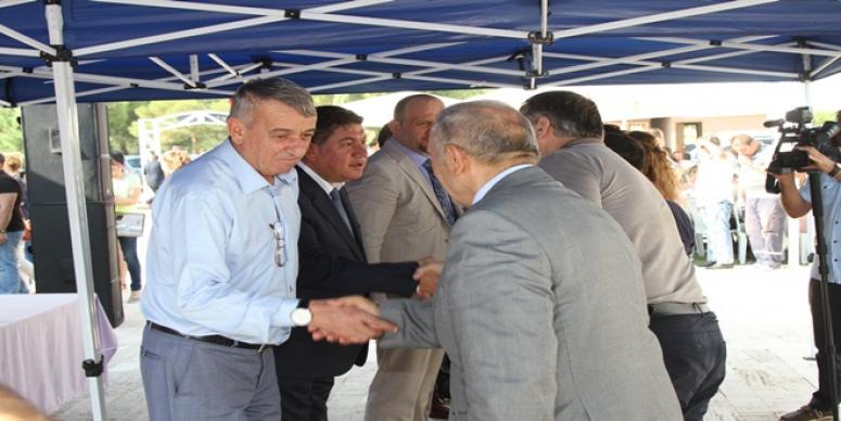 BAŞKAN ŞENOL PERSONELİYLE BAYRAMLAŞTI
