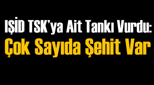 Genelkurmay Açıkladı: Suriye'de Çok Sayıda Şehit Var