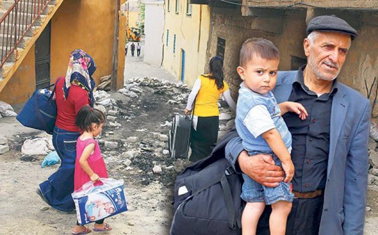 DOĞU'DA 77 GÜVENLİK BÖLGESİ OLUŞTURULDU, 100 BİN KİŞİ GÖÇTÜ!