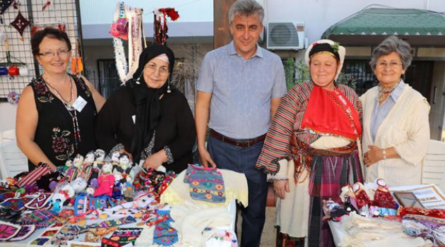 Güzelbahçe'de El Sanatları Vitrine Çıktı