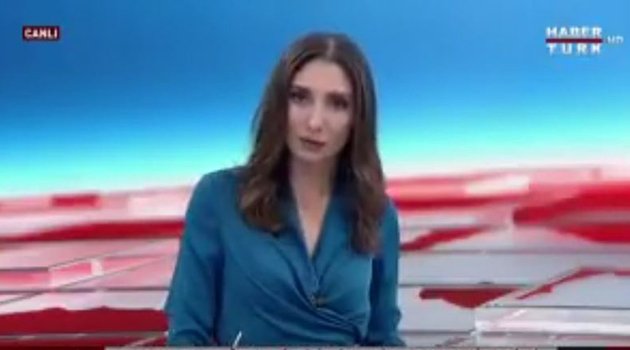 Habertürk Canlı Yayında Dondu