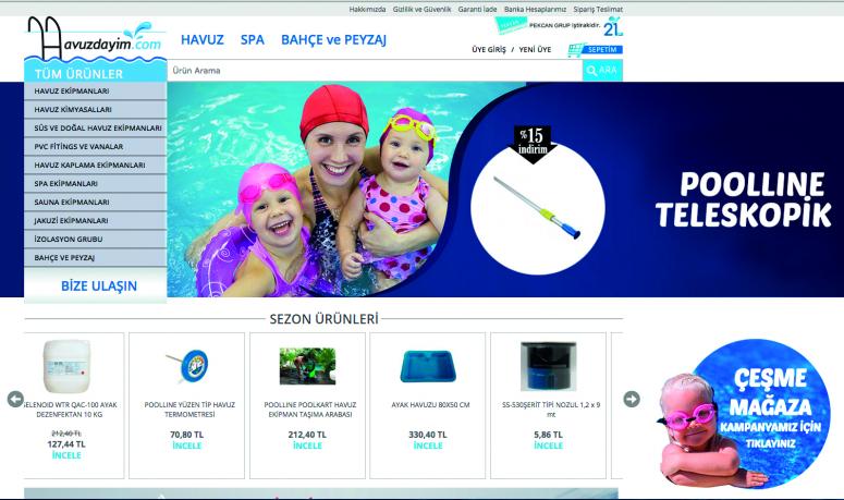 ARADIĞINIZ HAVUZ EKIPMANLARI HAVUZDAYIM.COM'DA