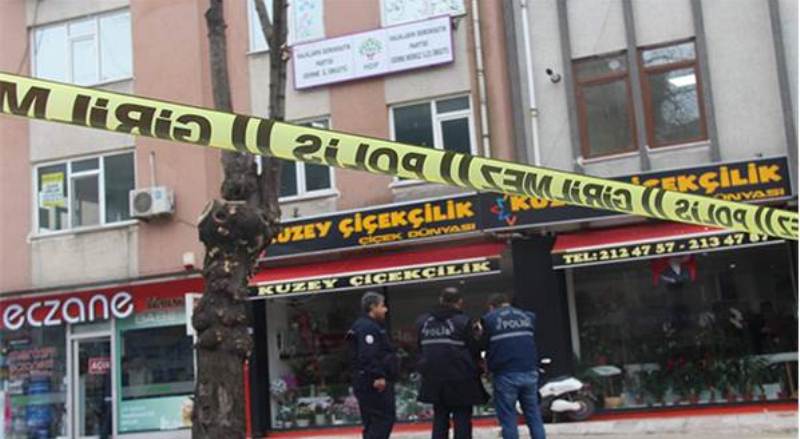 HDP binasına silahlı saldırı