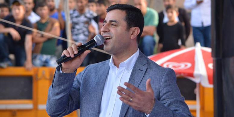 DEMİRTAŞ:MHP'NİN OLDUĞU BİR KOALİSYONDA YER ALMAMIZ MÜMKÜN DEĞİL