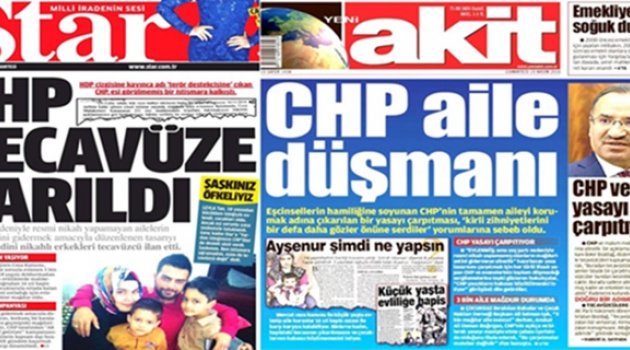 Hükümet Yanlısı Basın Faturayı CHP’ye Kesti