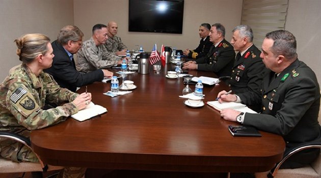 Hulusi Akar, İncirlik'te Dunford İle Görüştü