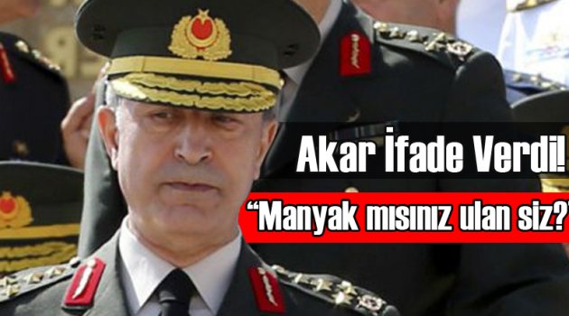 Hulusi Akar Tanık Olarak İfade Verdi
