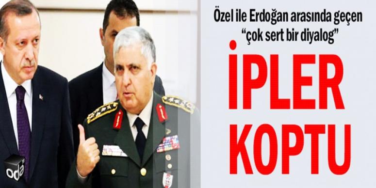İPLER KOPTU