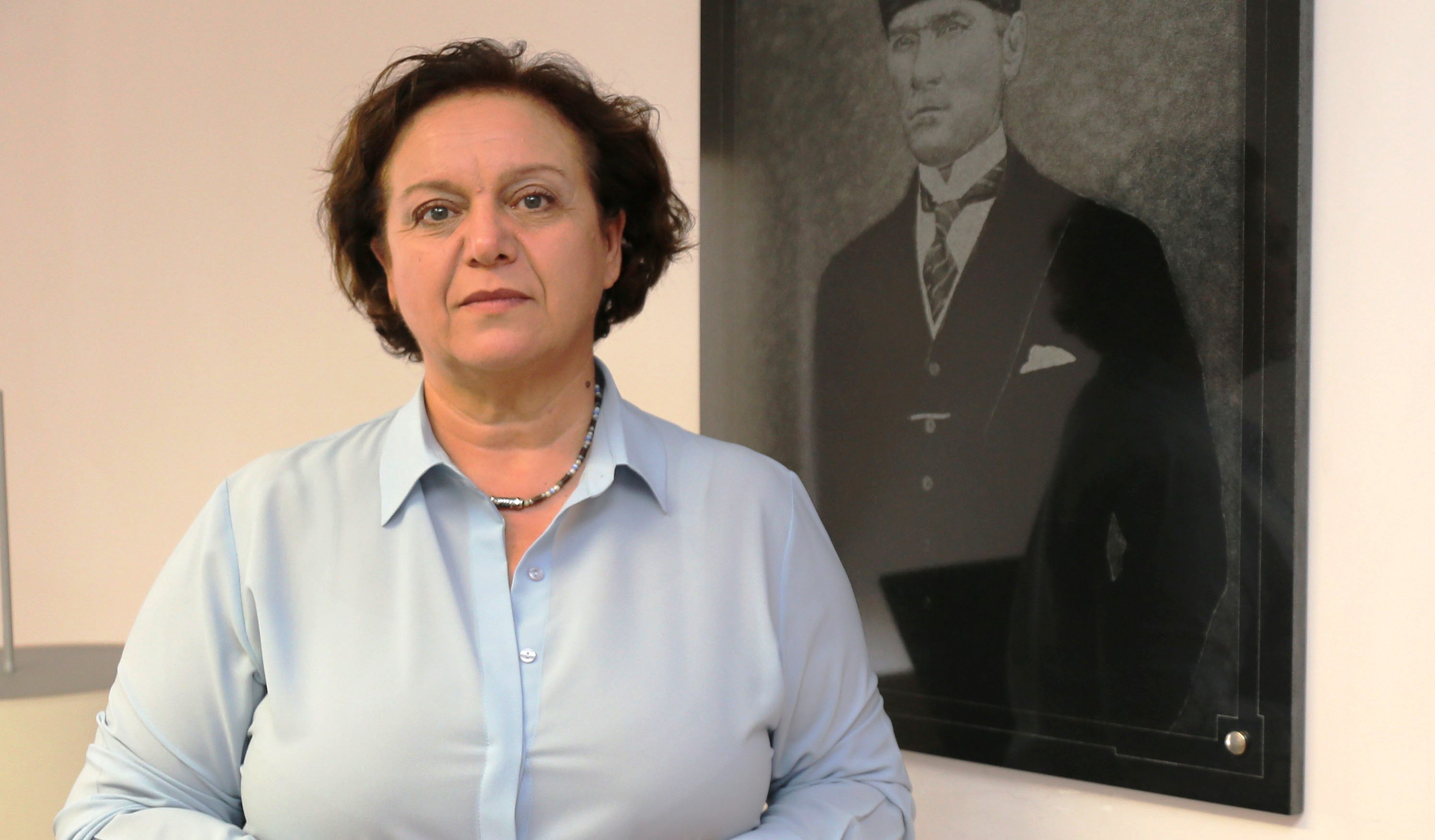 İGC BAŞKANI MİSKET DİKMEN DHA MUHABİRİNE YAPILAN SALDIRIYI KINADI