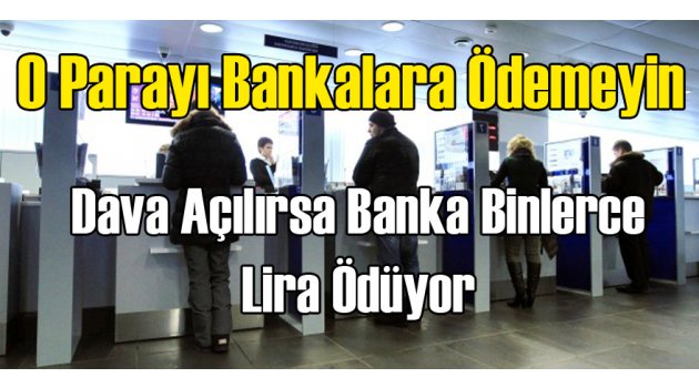 İpotek Parası İsteyen Bankalara Şok