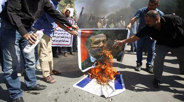 Irak’ta Erdoğan Protestosu