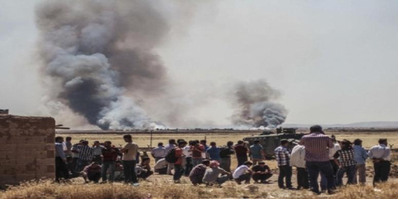 KOBANİ'DE IŞİD KATLİAMI,EN AZ 42 ÖLÜ