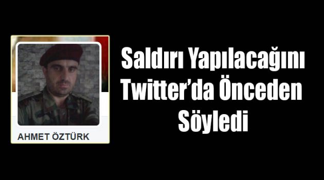 İstanbul’daki Saldırıyı Daha Önceden Twitter’dan Paylaşmış