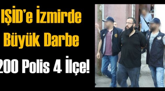 İzmir’de 9 IŞİD Militanı Ele Geçirildi