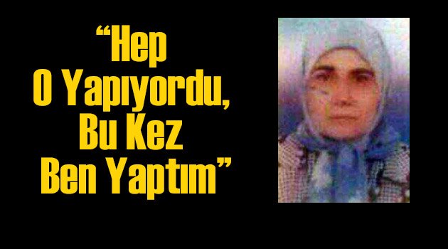 İzmir’de Bir Kadın Eşini Öldürdü