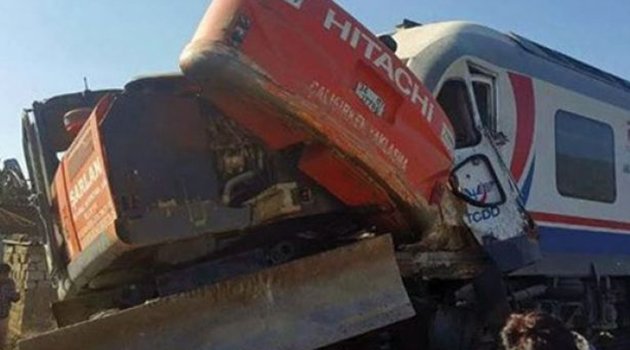 İzmir’de Tren Kazası
