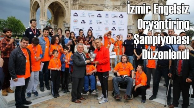 İzmir Engelsiz Oryantiring Şampiyonası Düzenlendi