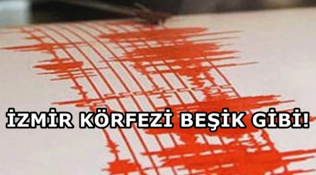İZMİR KÖRFEZİ BEŞİK GİBİ!