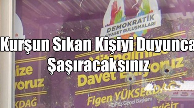 İzmir'de HDP Binasına Silah Sıkıldı