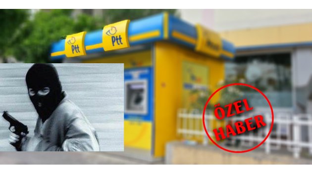 İzmir'de PTT Soygunu