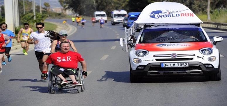 OMURİLİK FELÇLİLERİ İÇİN TEKERLEKLİ SANDALYEDE 19 KİLOMETRE ÜÇÜNCÜLÜK GETİRDİ