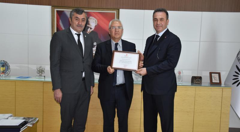 KAN BAĞIŞI DESTEĞİNE TEŞEKKÜR BELGESİ