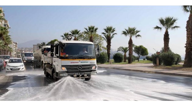 Karşıyaka’da temizlik harekâtı