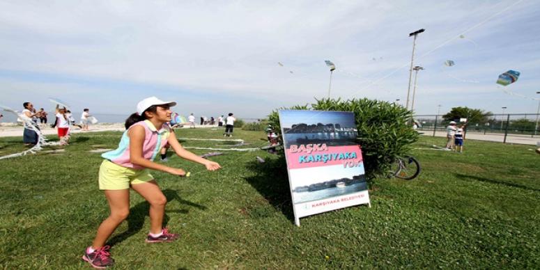 UÇURTMALAR ‘TEMİZ ÇEVRE’ İÇİN HAVALANDI