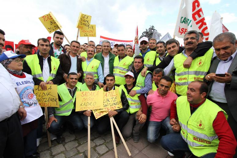 TAŞERONA SENDİKA MÜJDESİ
