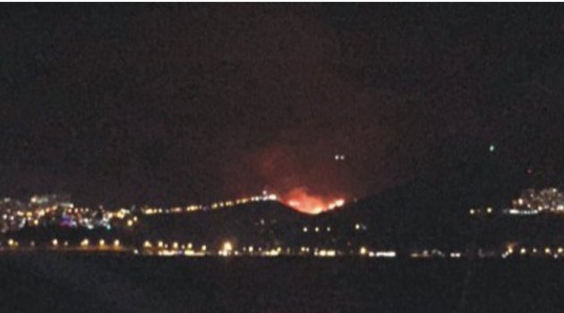 Karşıyaka'da Korkutan Yangın