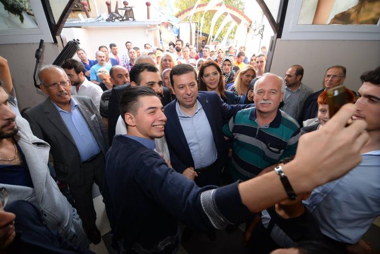 AK PARTİLİ KAYA; İSTİKRAR SÜRECEK TÜRKİYE BÜYÜYECEK