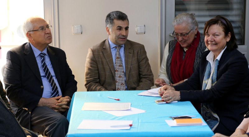 BAŞKAN SELVİTOPU VE KAYMAKAM TUNÇ, KENT KONSEYİ'Nİ ZİYARET ETTİ