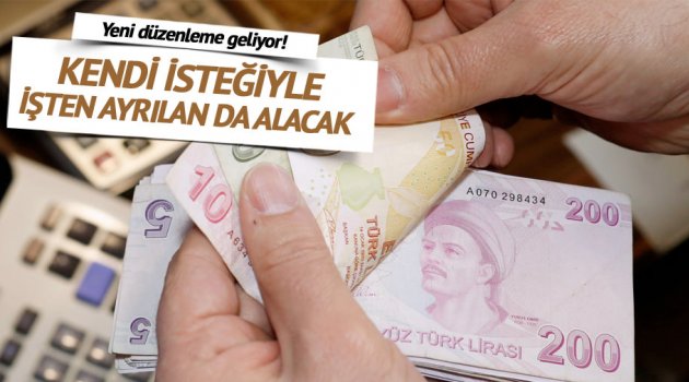 Kendi isteği ile işten ayrılan da işsizlik maaşı alabilecek