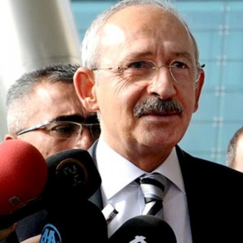 KILIÇDAROĞLU CUMARTESİ PROGRAMDA DEĞİŞİKLİK