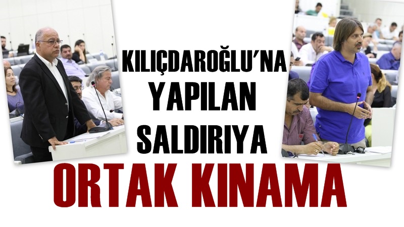 Kılıçdaroğlu’na yapılan saldırıya ortak kınama
