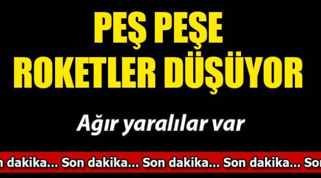 Kilis'e 3. roket düştü: 1 ölü 1 çocuk yaralı