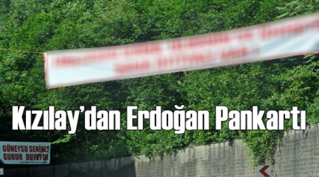 Kızılay, Erdoğan için ilkelerini unuttu!