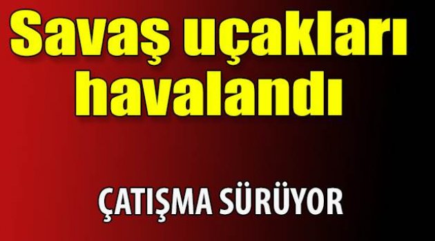 Koalisyon uçakları IŞİD'i vuruyor
