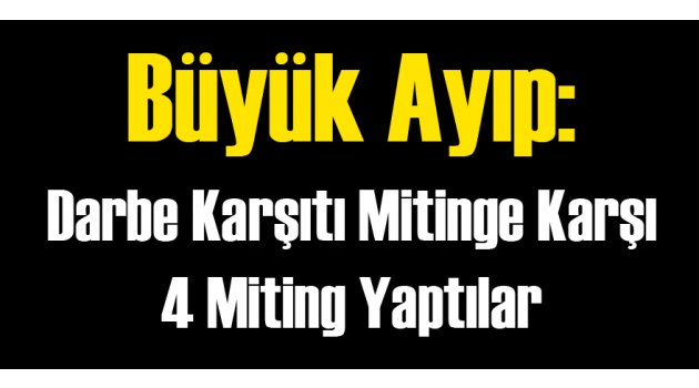 Köln'de Darbe Karşıtı Mitinge 4 Karşı Eylem
