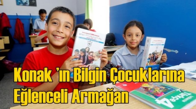 Konak ’ın Bilgin Çocuklarına Eğlenceli Armağan