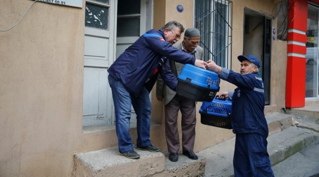 Konak’ta sevimli dostlar güvende