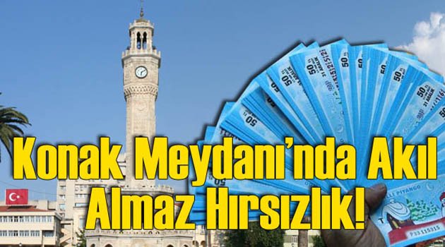 Konak'ta 9 Bin Liralık Hırsızlık