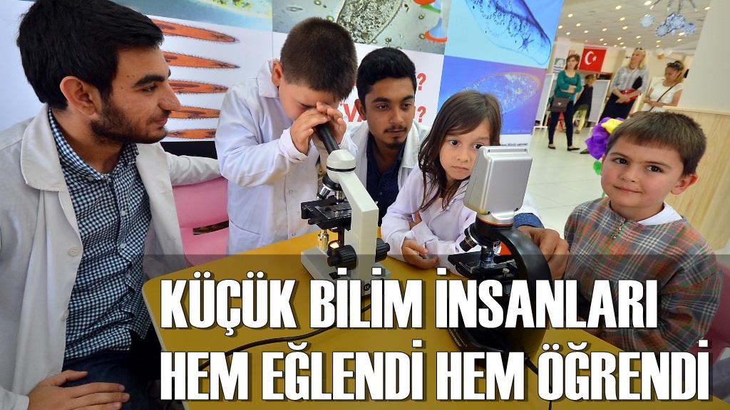 Küçük bilim insanları işbaşında