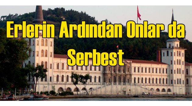 Kuleli Askeri Lisesi Öğrencileri Serbest