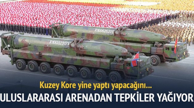 Kuzey Kore'den yine balistik füze denemesi