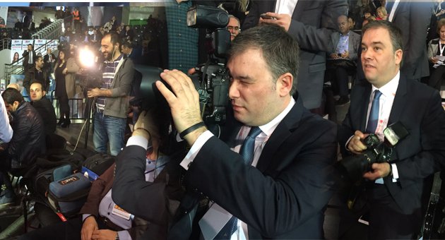 Levent Piriştina, gazetecilerle bir araya geldi