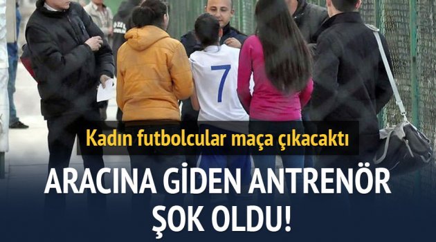 Lisansı çalınan kadın futbolcular maça çıkamadı