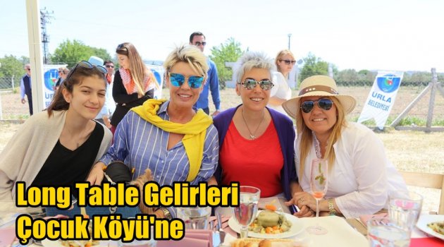 Long Table Gelirleri Çocuk Köyü’ne