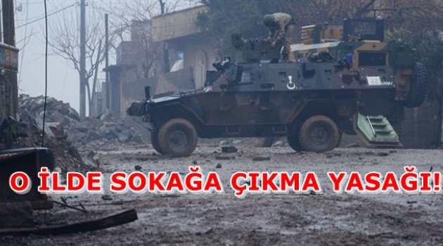 Mardin'de 13 mahallede sokağa çıkma yasağı!